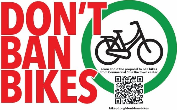 Don’t Ban Bikes from Commercial St